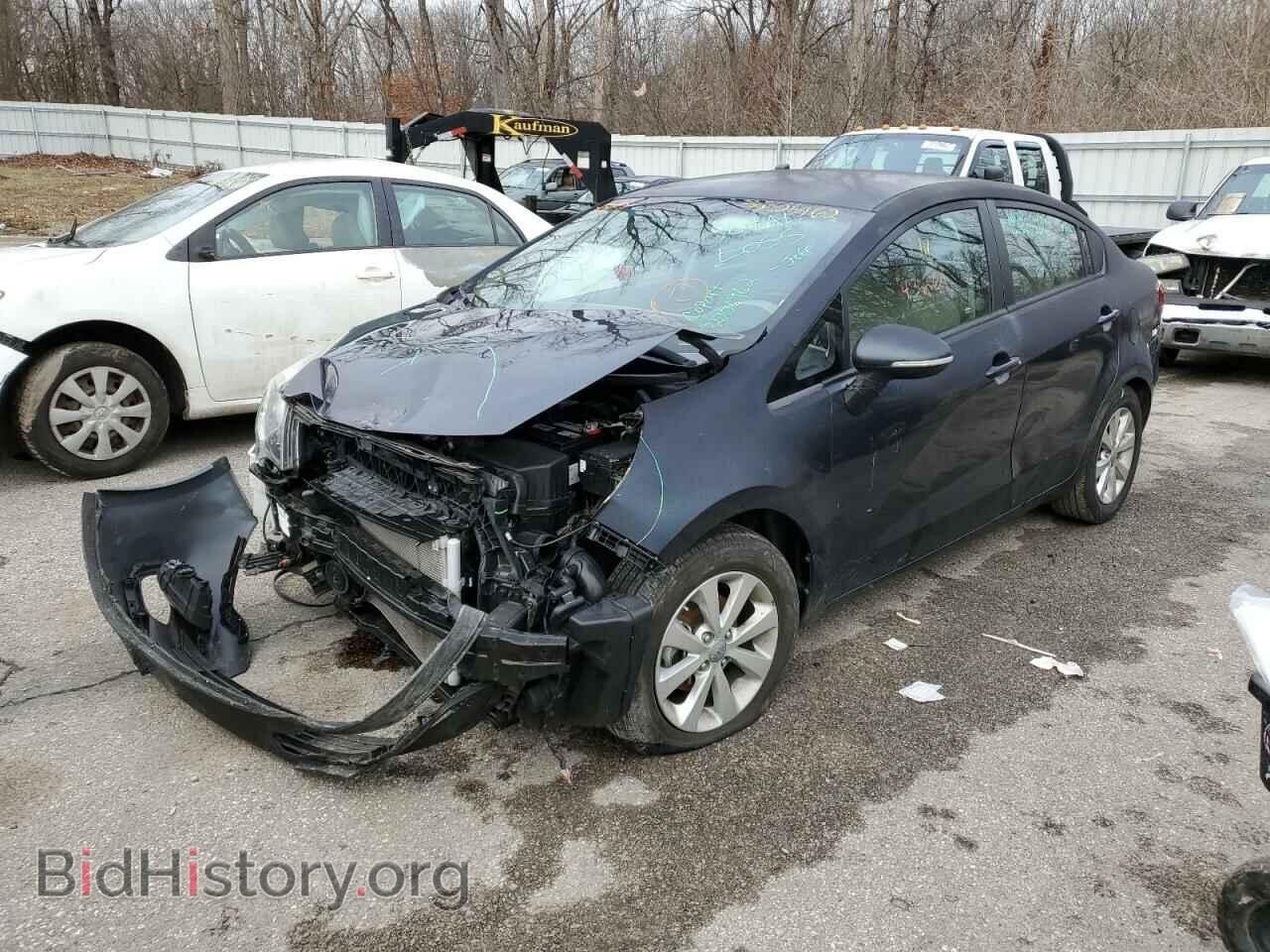 Фотография KNADN4A38F6451313 - KIA RIO 2015