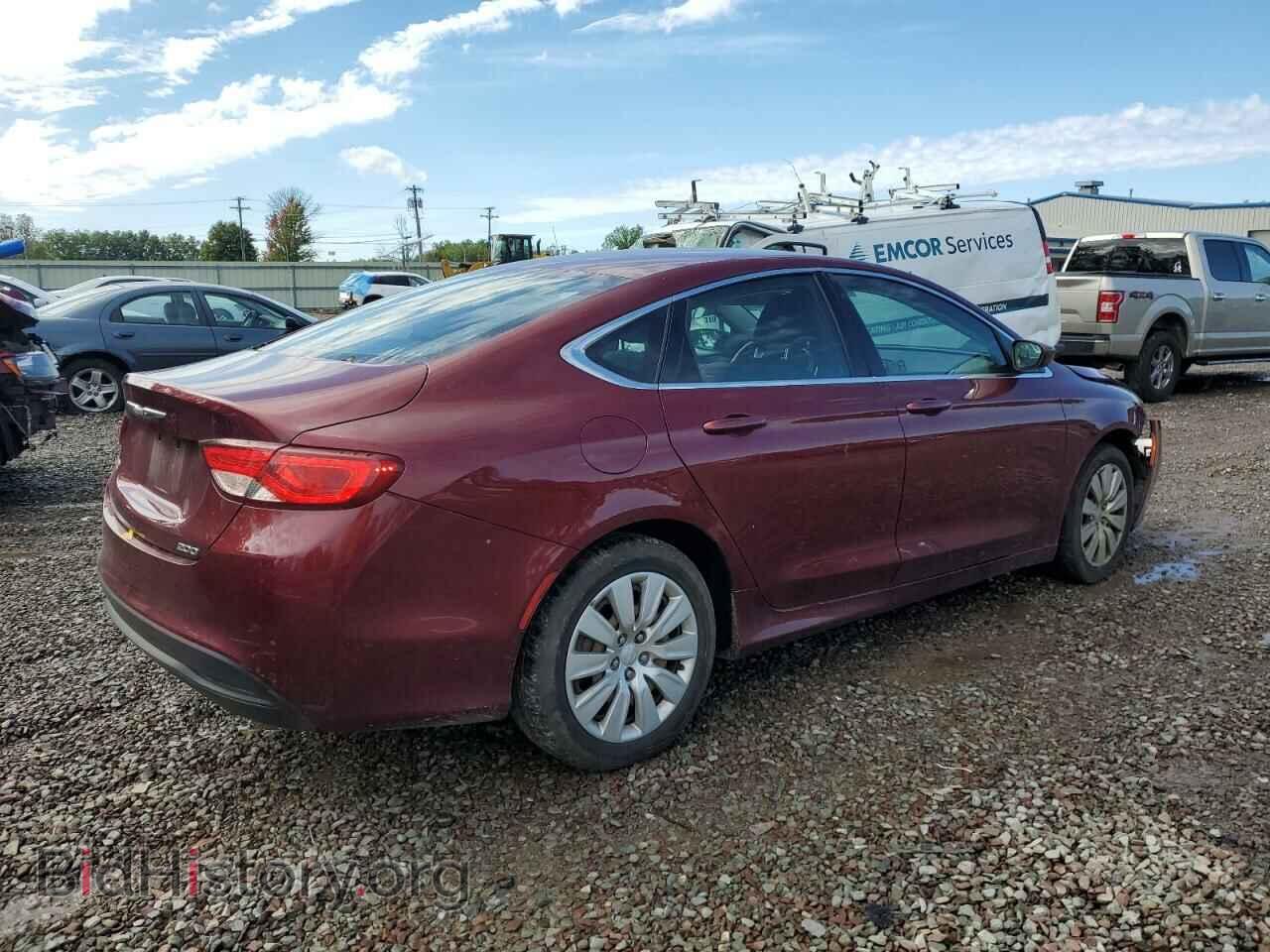 2016 CHRYSLER 200 - VIN: 1C3CCCFB3GN135280 - Фото 3