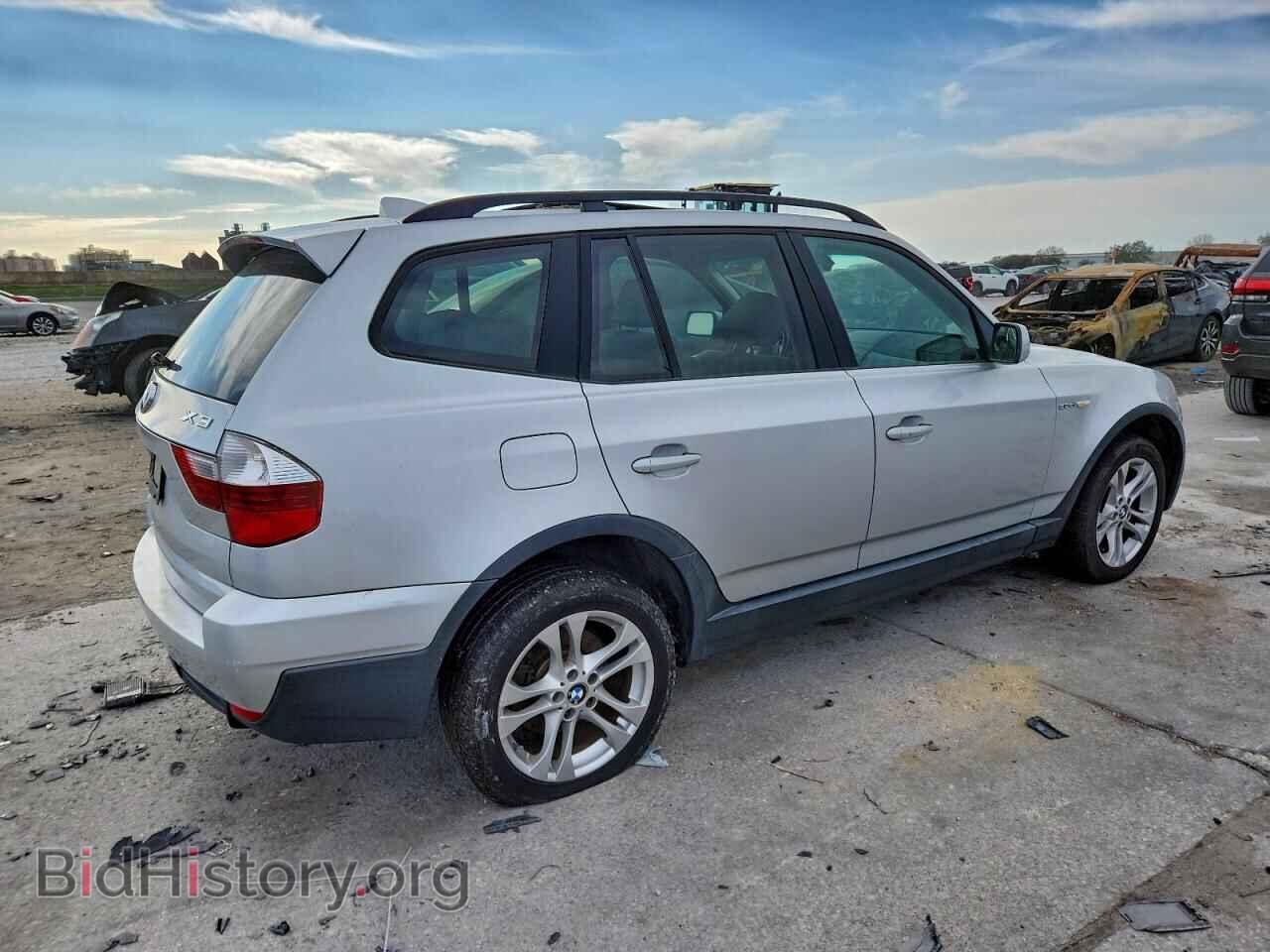 2007 BMW X3 - VIN: WBXPC93417WF22772 - Фото 3