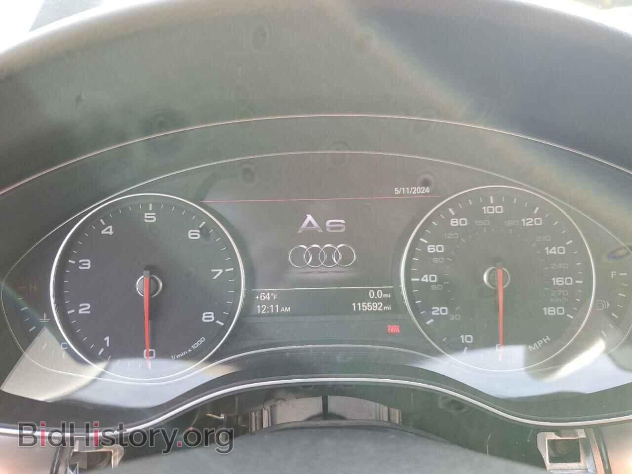 2012 AUDI A6 - VIN: WAUGGAFC5CN036577 - Фото 9