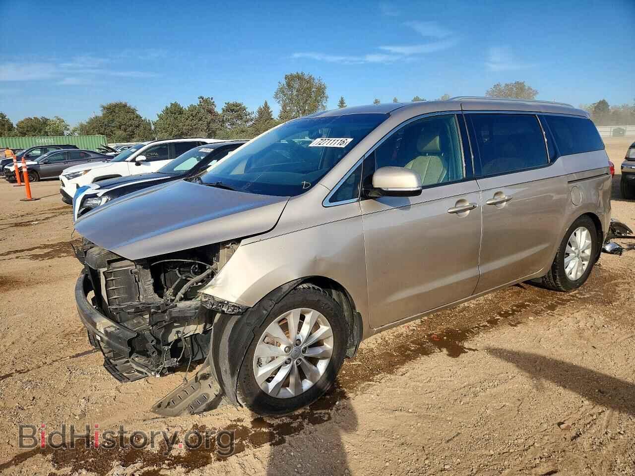 Фотография KNDMC5C19G6169113 - KIA SEDONA 2016