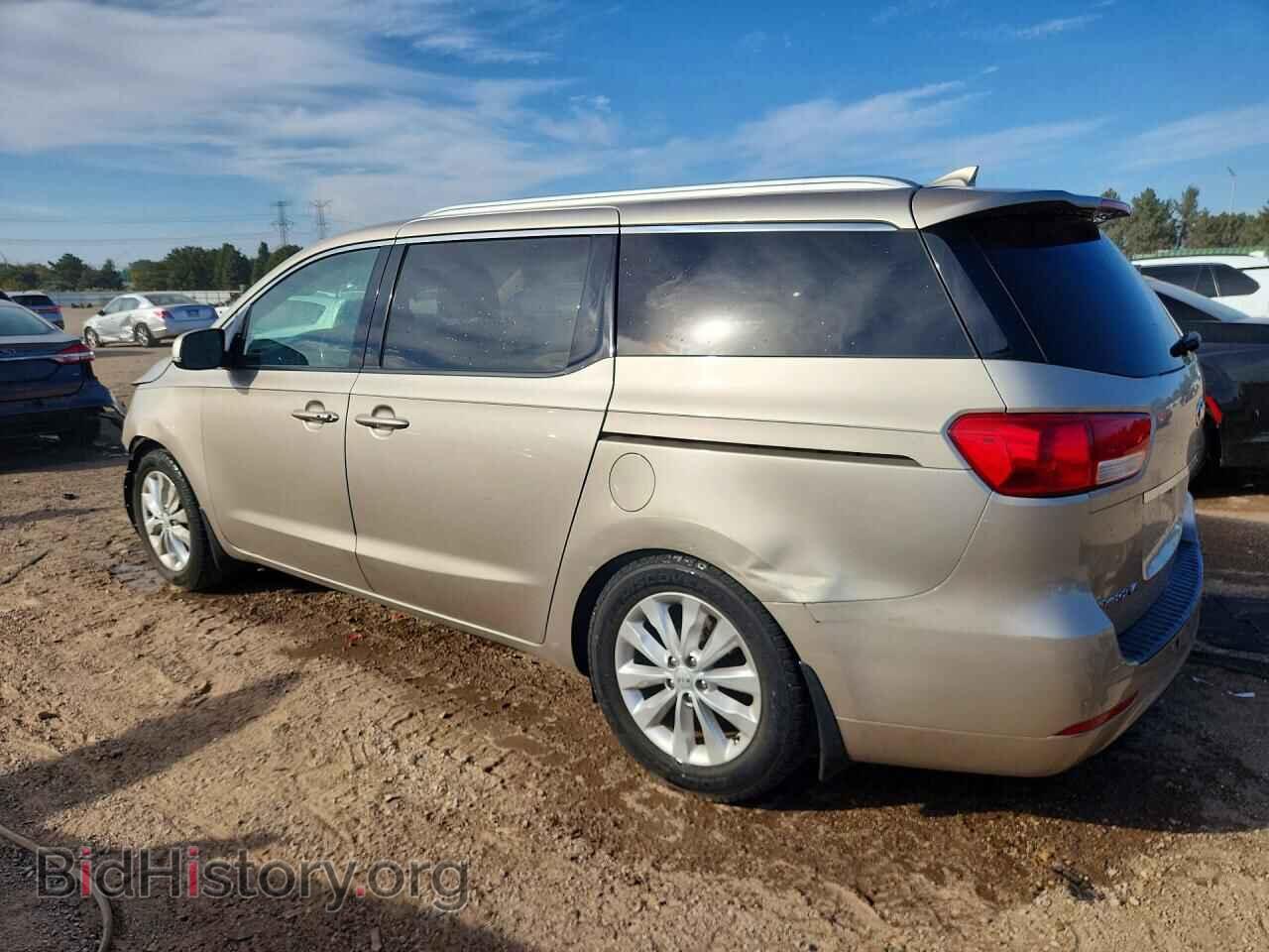 2016 KIA SEDONA - VIN: KNDMC5C19G6169113 - Фото 2
