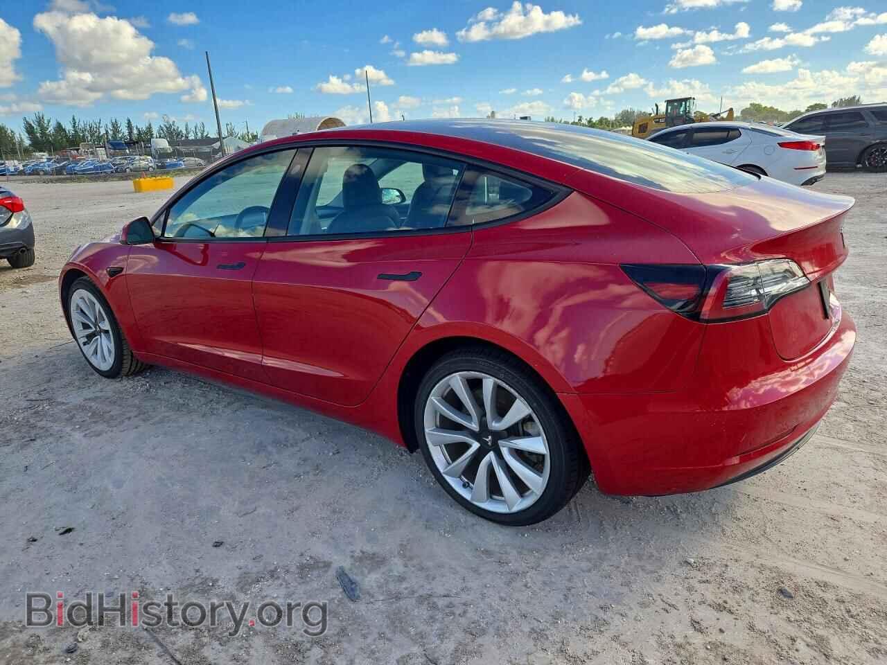 2022 TESLA MODEL 3 - VIN: 5YJ3E1EA5NF368625 - Фото 2