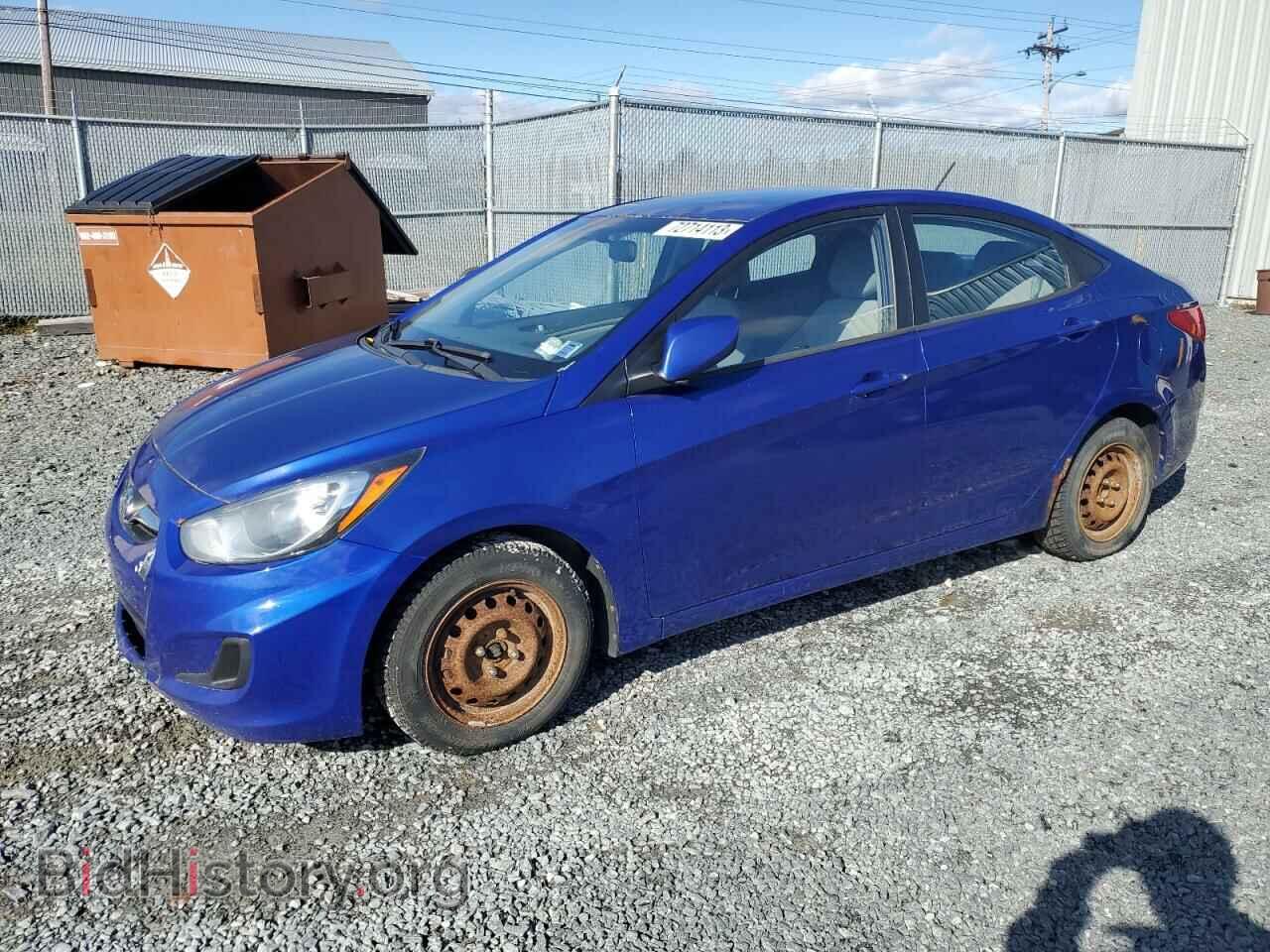 Photo KMHCT4AE1CU255822 - HYUNDAI ACCENT 2012