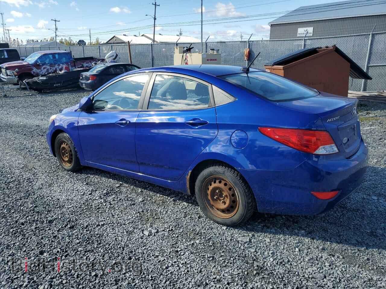 2012 HYUNDAI ACCENT - VIN: KMHCT4AE1CU255822 - Фото 2