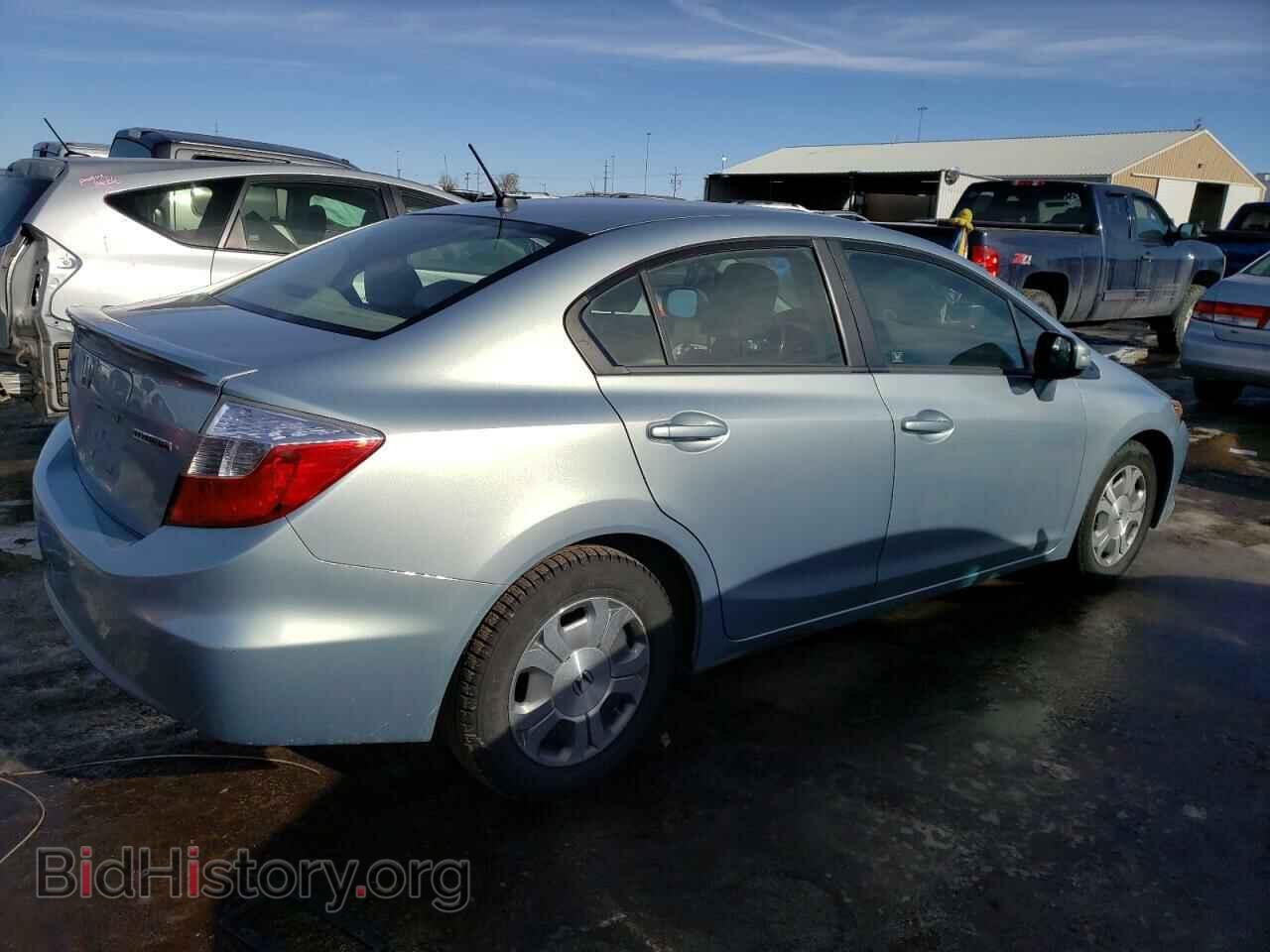 2012 HONDA CIVIC - VIN: JHMFB4F33CS003706 - Фото 3