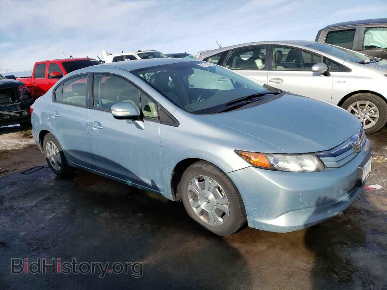 2012 HONDA CIVIC - VIN: JHMFB4F33CS003706 - Фото 4