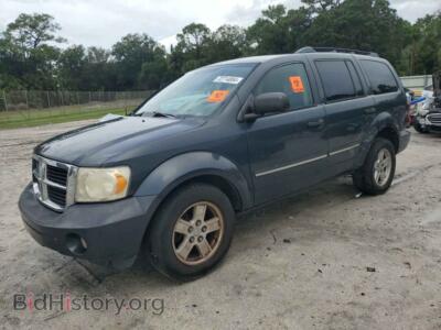 2007 Dodge DURANGO SLT, синий — VIN 1D8HD48PX7F519405, Copart