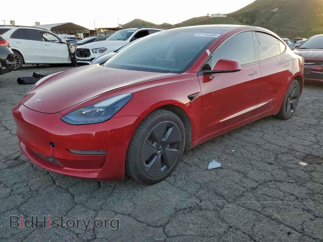 Photo 5YJ3E1EA4MF074745 - TESLA MODEL 3 2021