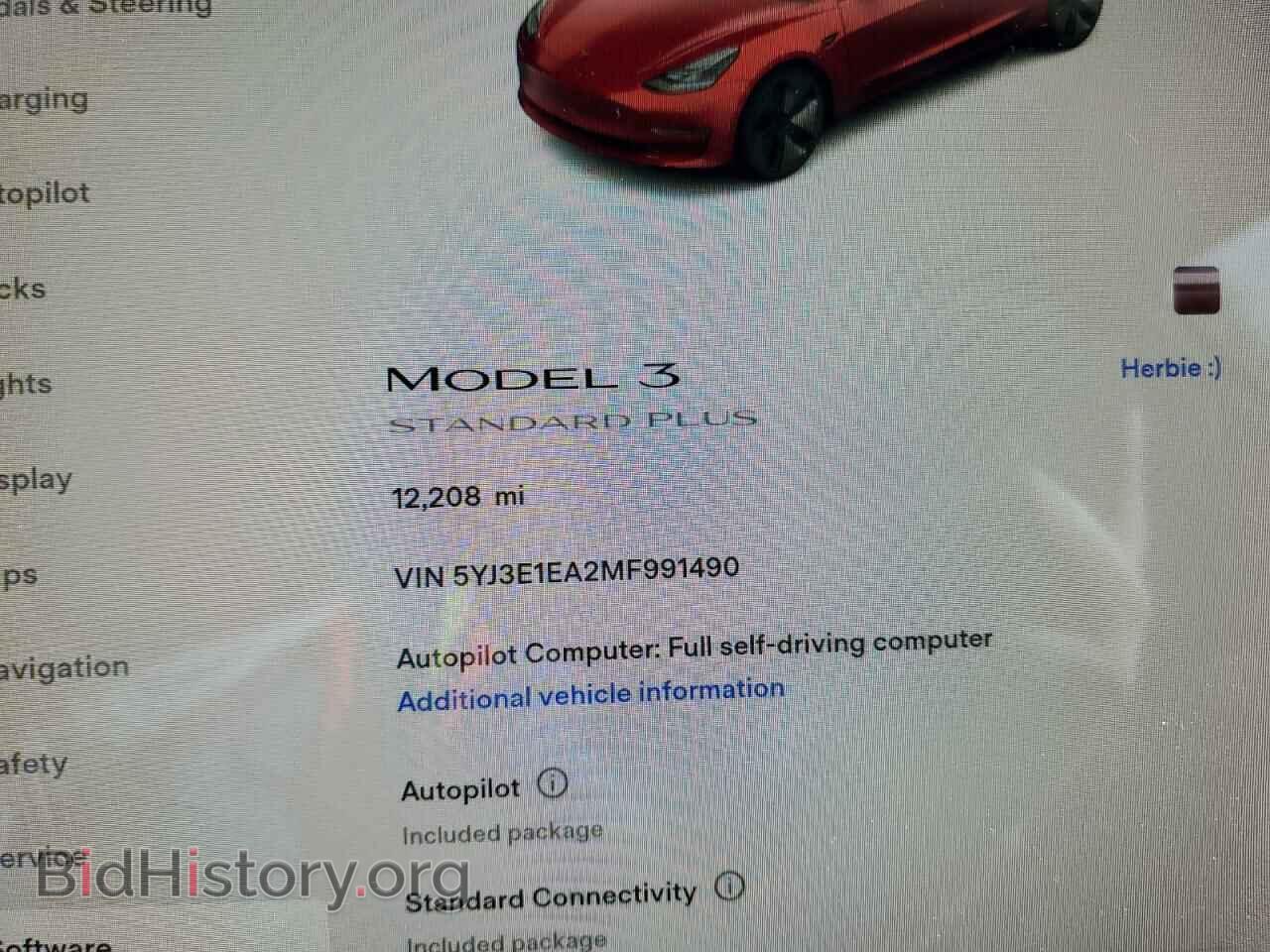 2021 TESLA MODEL 3 - VIN: 5YJ3E1EA2MF991490 - Photo 9