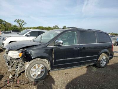 2010 Chrysler MINIVAN TOURING, black — VIN 2A4RR5DX3AR436828, Copart