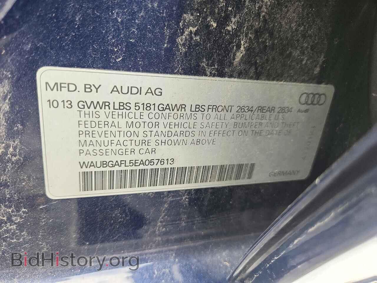 2014 AUDI S4/RS4 - VIN: WAUBGAFL5EA057613 - Photo 12