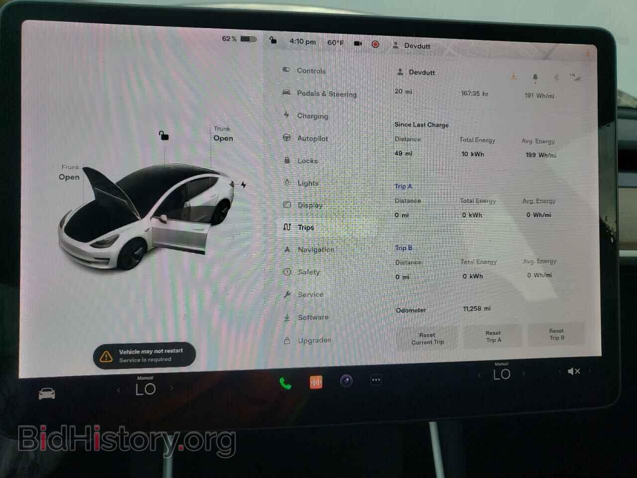 2019 TESLA MODEL 3 - VIN: 5YJ3E1EA9KF425212 - Фото 9