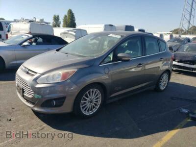 2014 Ford CMAX C-Max Prem, gray — VIN 1FADP5CU9EL511954, Copart