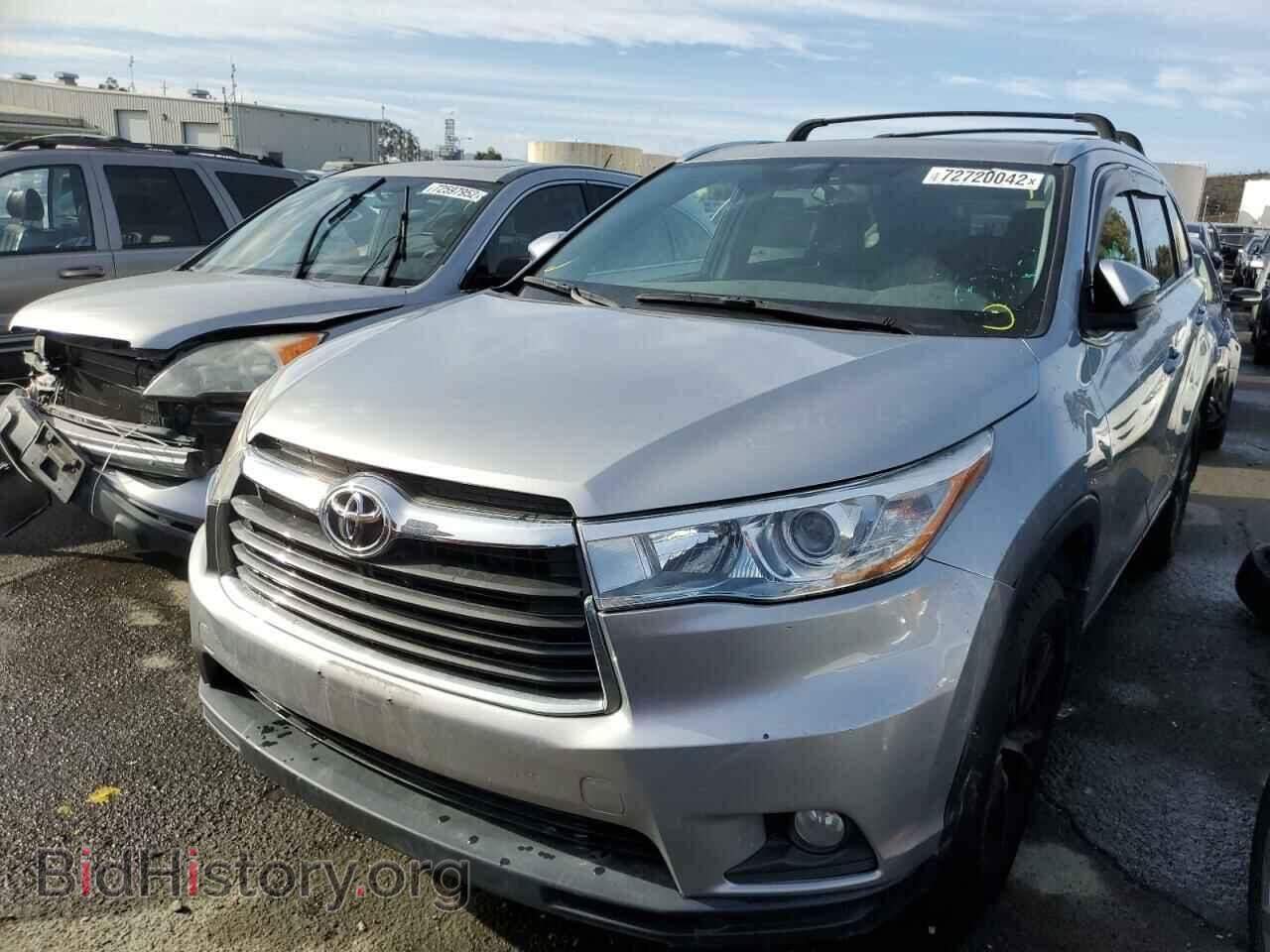 Фотография 5TDJKRFH6GS314081 - TOYOTA HIGHLANDER 2016