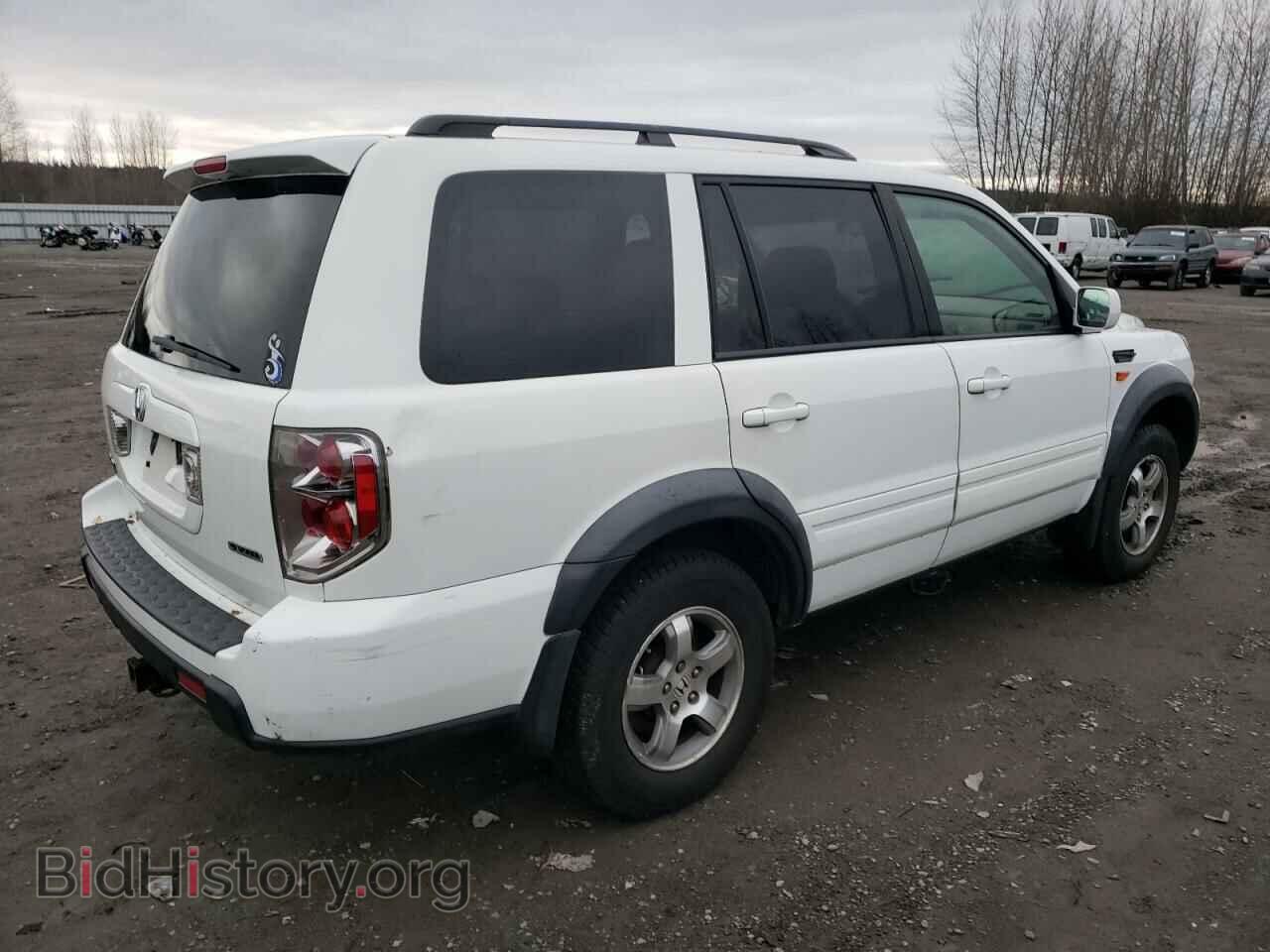 2007 HONDA PILOT - VIN: 2HKYF18707H511245 - Фото 3