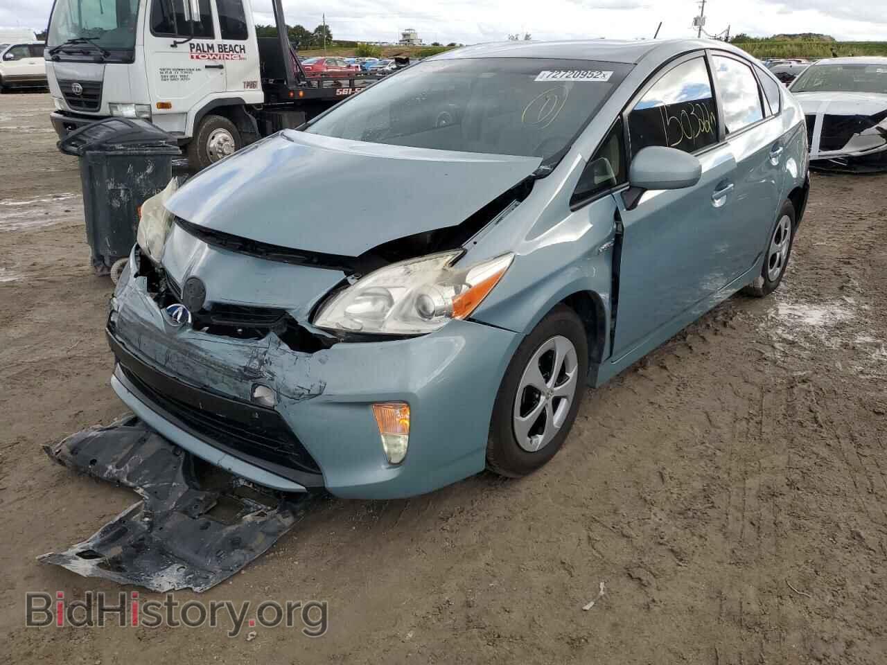 Фотография JTDKN3DU8C5385405 - TOYOTA PRIUS 2012