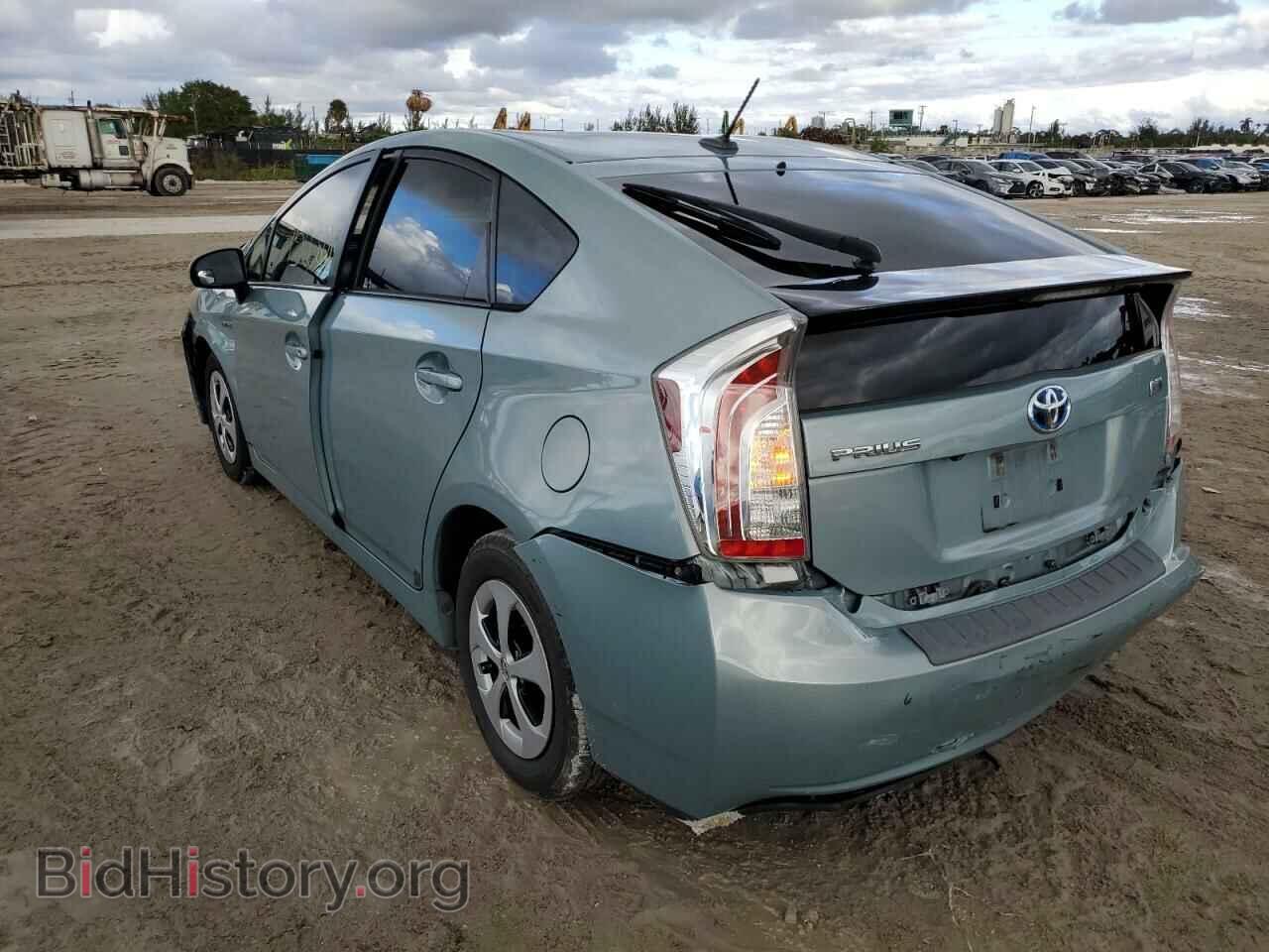 2012 TOYOTA PRIUS - VIN: JTDKN3DU8C5385405 - Фото 2