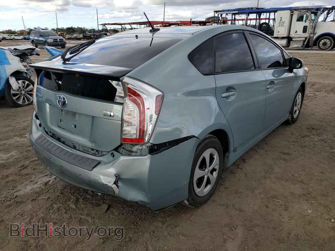 2012 TOYOTA PRIUS - VIN: JTDKN3DU8C5385405 - Фото 3