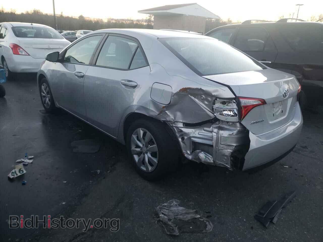 2014 TOYOTA COROLLA - VIN: 2T1BURHE6EC112736 - Фото 2