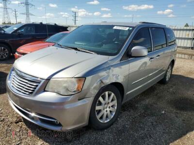 2014 Chrysler MINIVAN Touring, silver — VIN 2C4RC1BG6ER294094, Copart