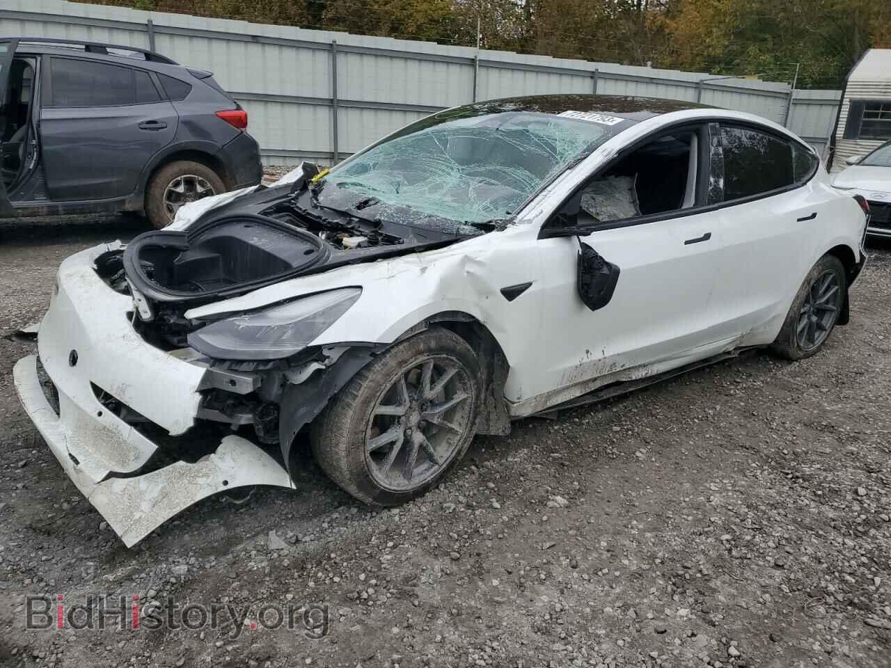 Photo 5YJ3E1EB0NF274614 - TESLA MODEL 3 2022