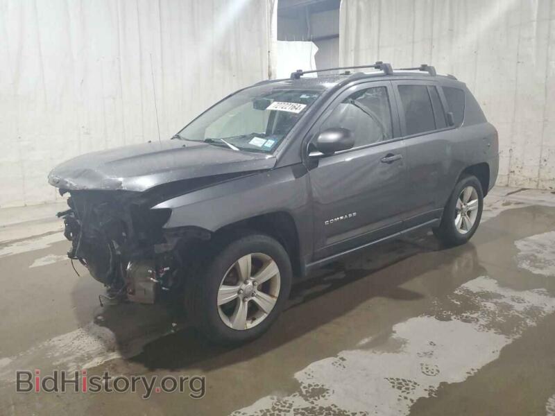 2017 Jeep COMPASS Latitude (VIN 1C4NJDEB4HD144398) — фото 1 из 13, Copart, повреждение: передняя часть