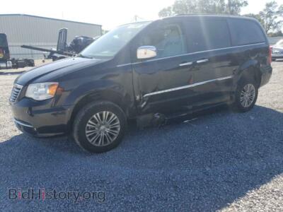 2016 Chrysler MINIVAN Town & COU, black — VIN 2C4RC1CG5GR190200, Copart