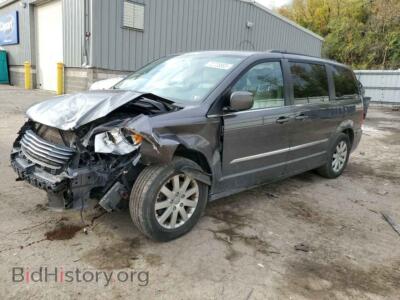 2016 Chrysler MINIVAN Town & COU, charcoal — VIN 2C4RC1BG3GR280043, Copart