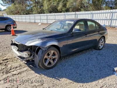2012 BMW 3 SERIES I, бордовый — VIN WBA3A5C59CF452851, Copart