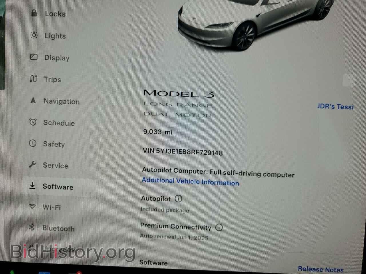 2024 TESLA MODEL 3 - VIN: 5YJ3E1EB8RF729148 - Photo 9