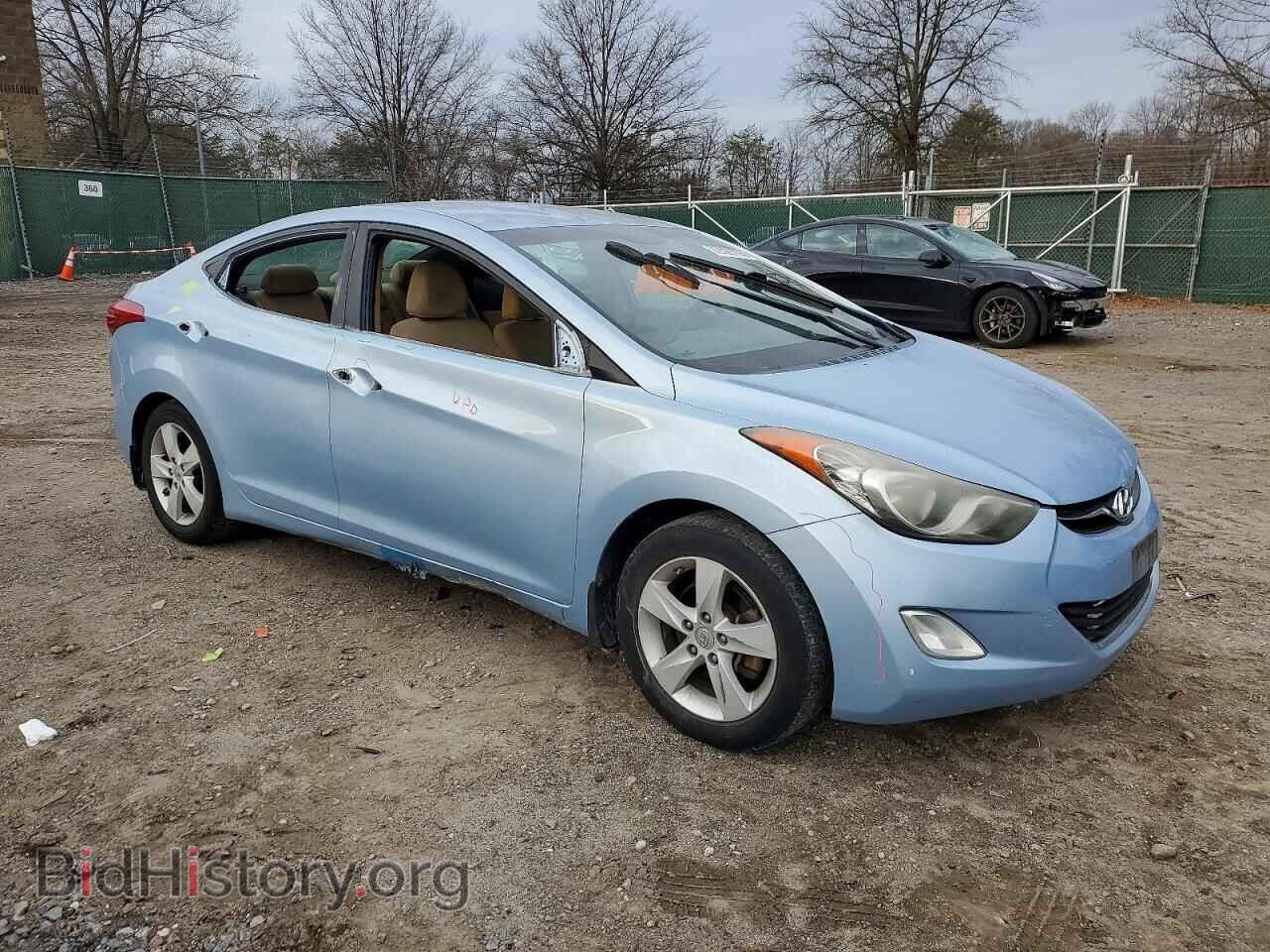 2013 HYUNDAI ELANTRA - VIN: KMHDH4AE4DU489847 - Фото 4