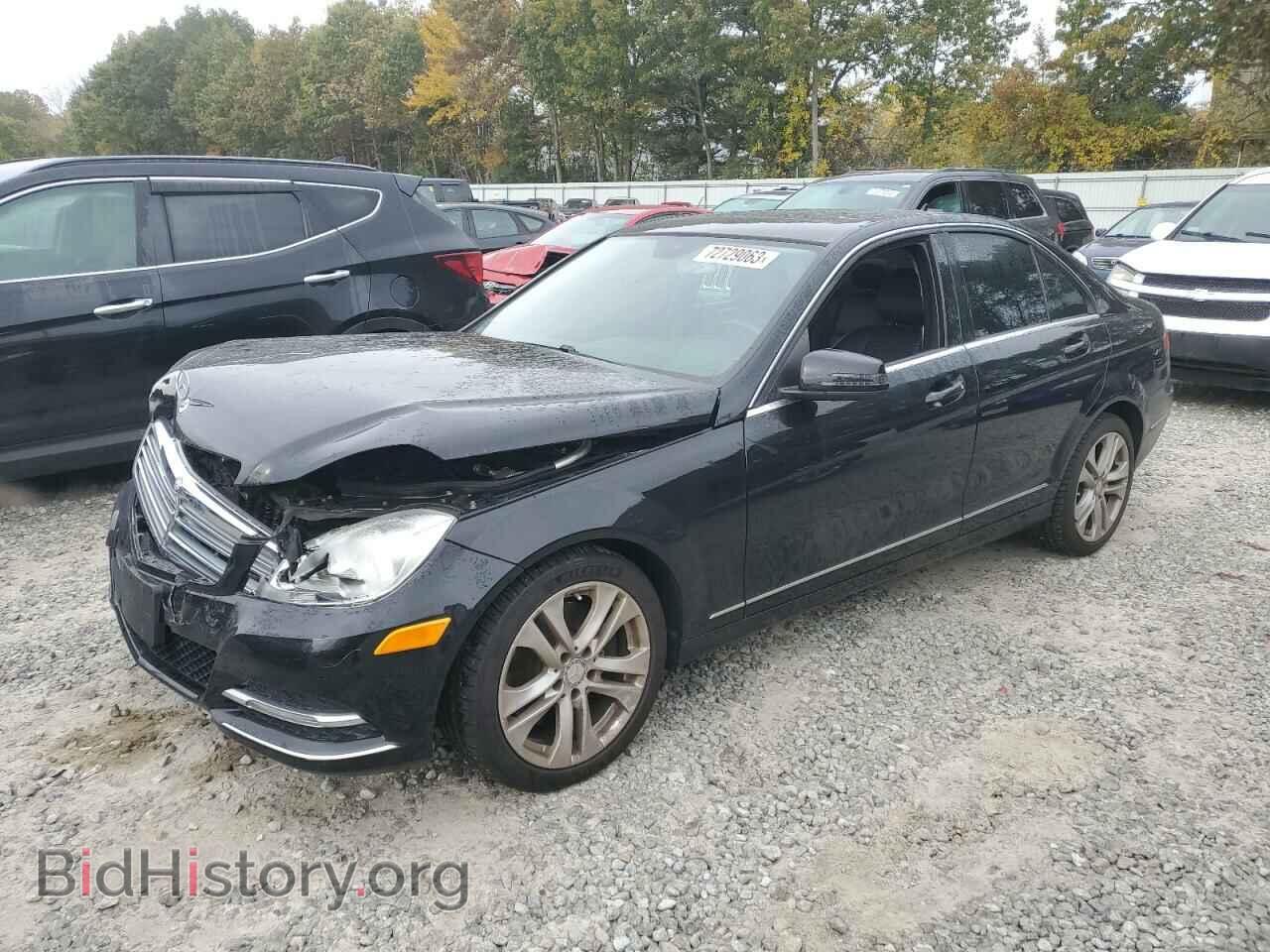 Photo WDDGF8AB4DG112363 - MERCEDES-BENZ C-CLASS 2013