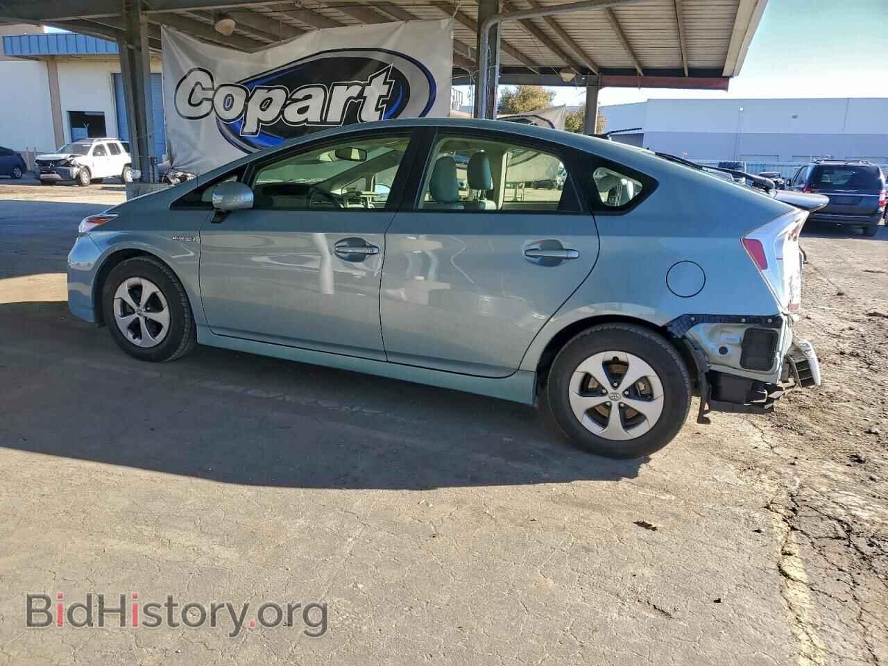 2014 TOYOTA PRIUS - VIN: JTDKN3DU4E1743352 - Фото 2