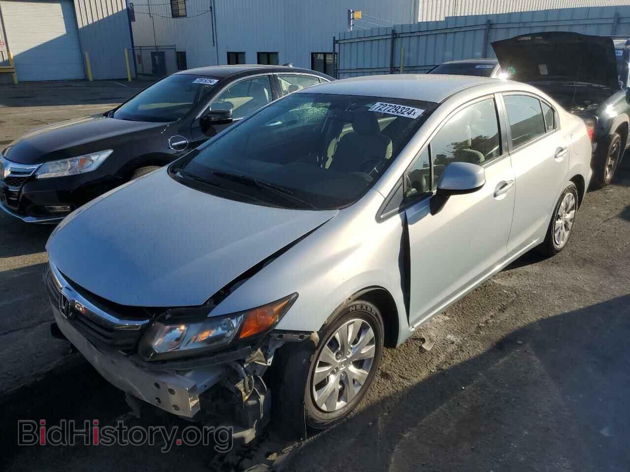 Фотография 2HGFB2F57CH535301 - HONDA CIVIC 2012