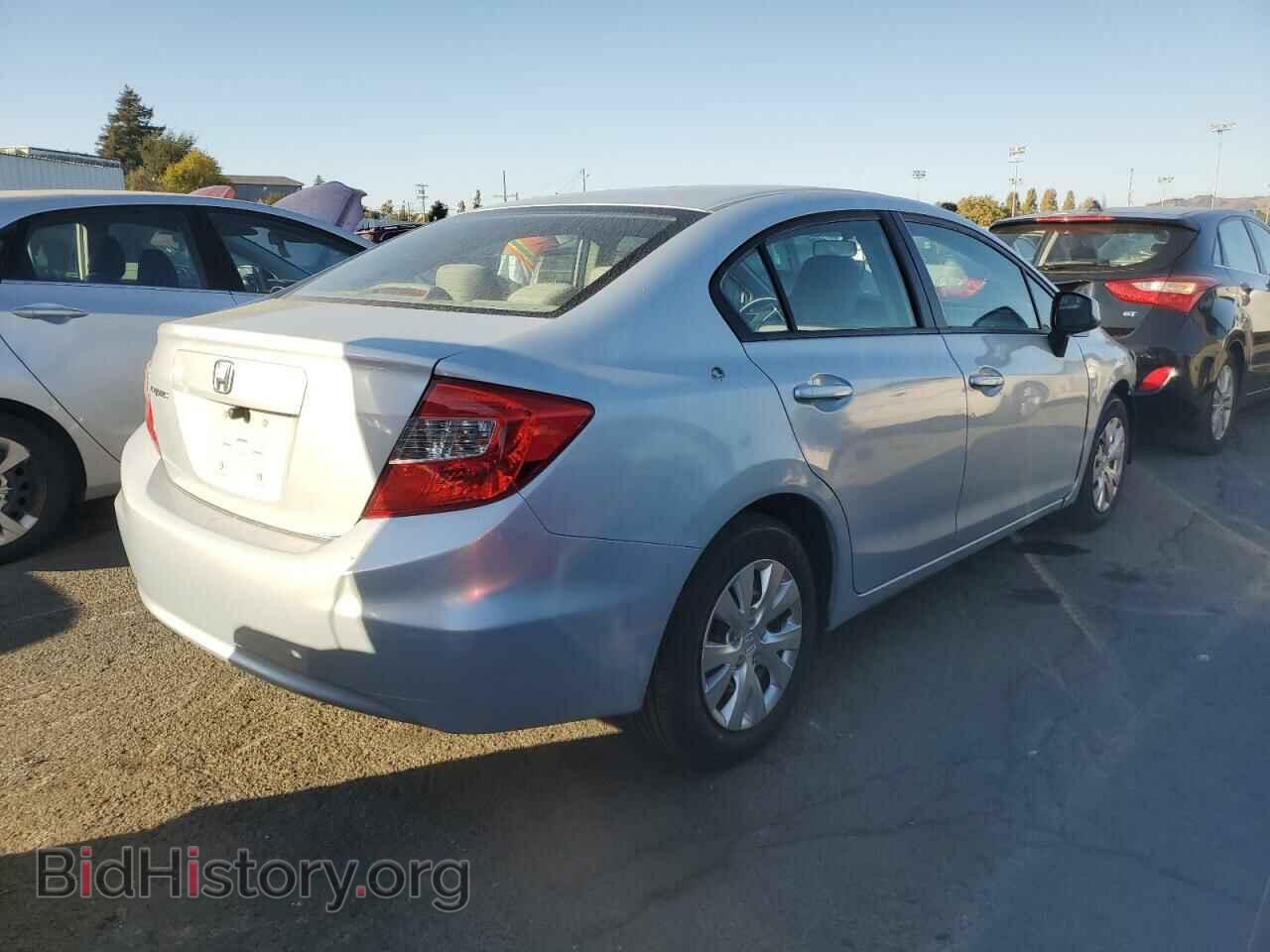 2012 HONDA CIVIC - VIN: 2HGFB2F57CH535301 - Фото 3