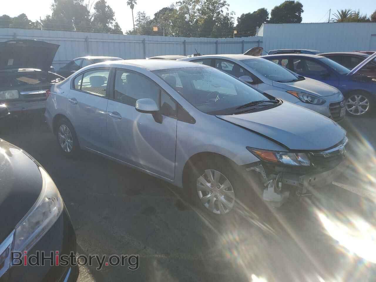 2012 HONDA CIVIC - VIN: 2HGFB2F57CH535301 - Фото 4