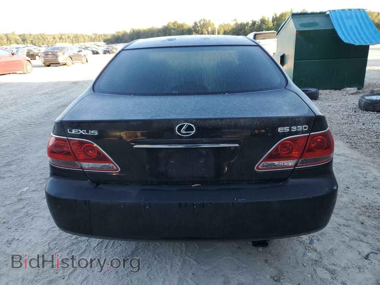 2005 LEXUS ES330 - VIN: JTHBA30G855068821 - Фото 6