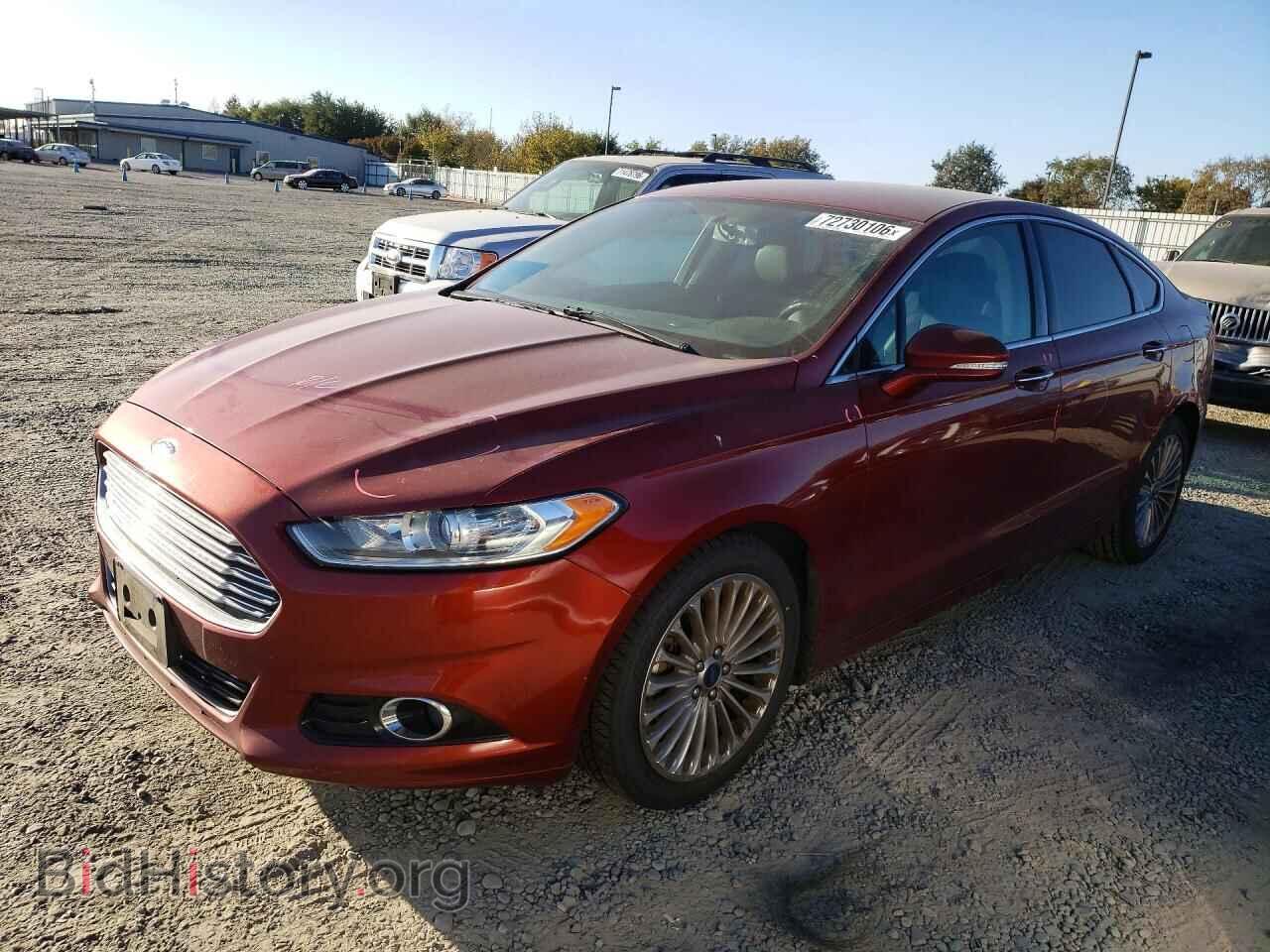 Photo 3FA6P0K96ER278769 - FORD FUSION 2014