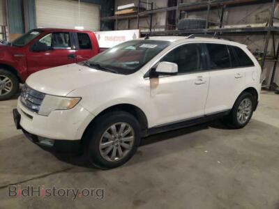 2008 Ford EDGE Limited, белый — VIN 2FMDK49C88BA58282, Copart