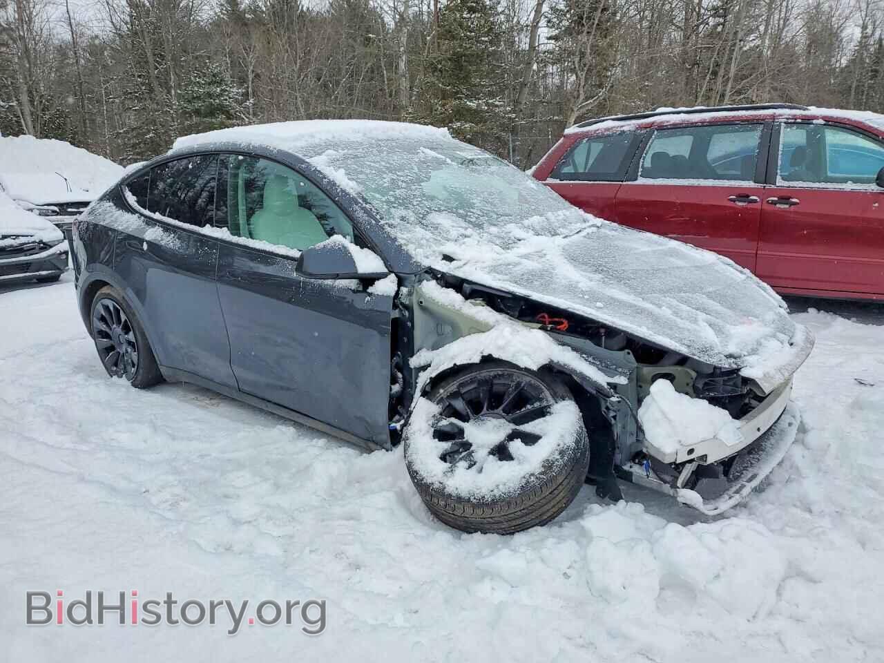 2024 TESLA MODEL Y - VIN: 7SAYGDEE7RF230579 - Фото 4