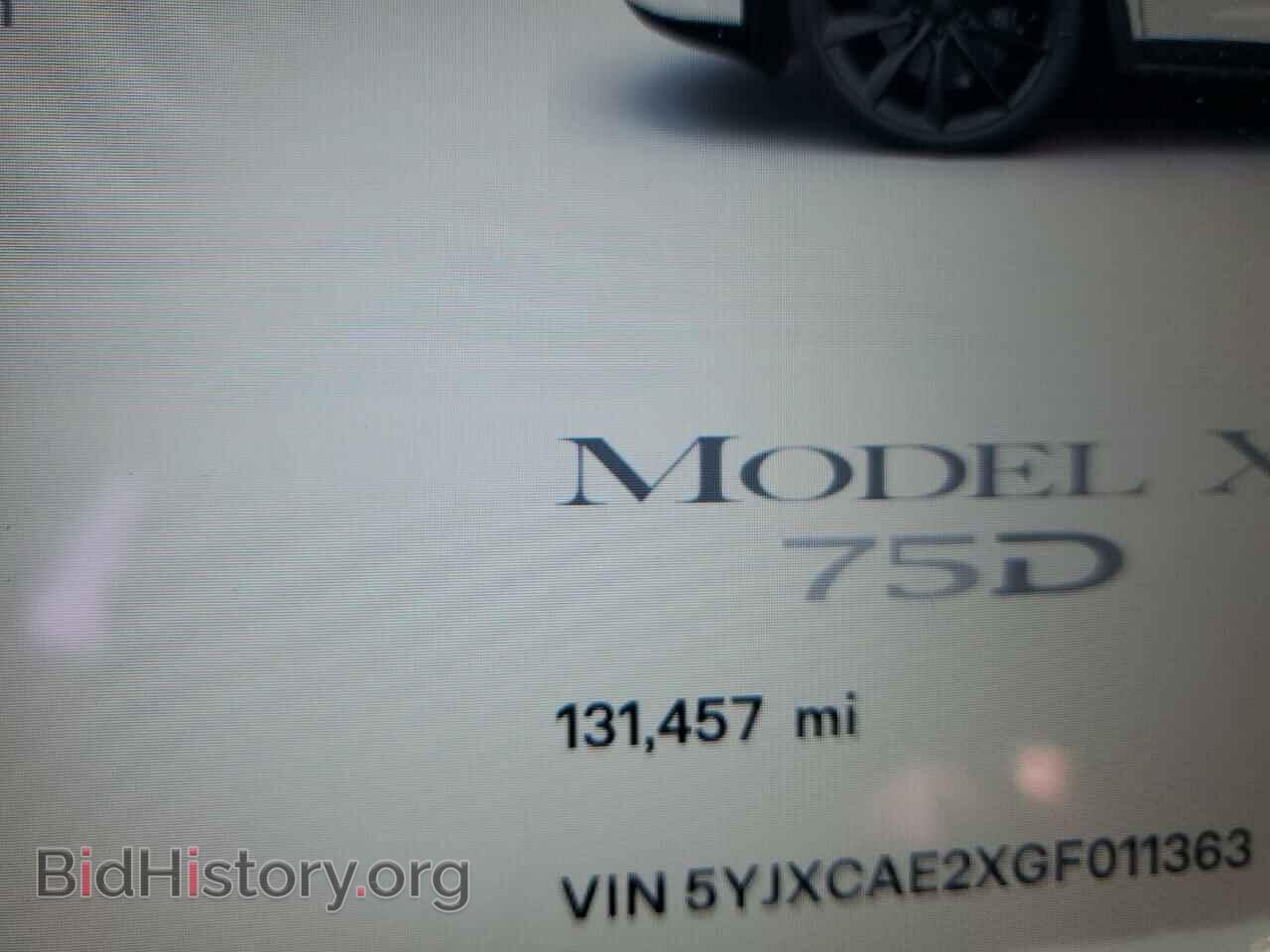 2016 TESLA MODEL X - VIN: 5YJXCAE2XGF011363 - Photo 9