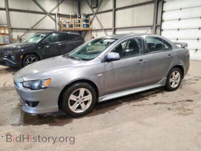 2014 Mitsubishi LANCER ES/ES Sport, темно-серый — VIN JA32U2FU2EU607308, Copart