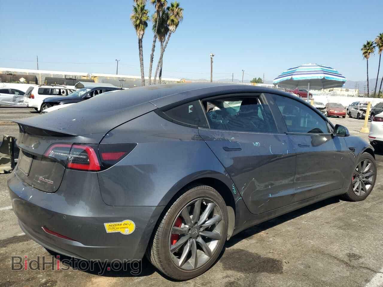 2022 TESLA MODEL 3 - VIN: 5YJ3E1EC8NF293551 - Фото 3