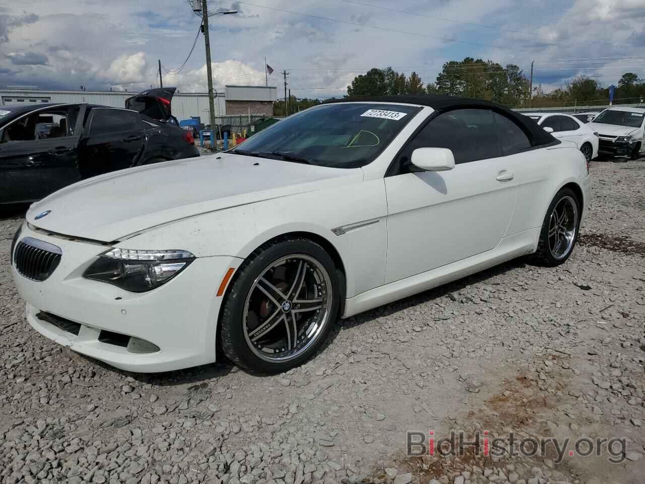 Photo WBAEB53578CX63662 - BMW 6 SERIES 2008