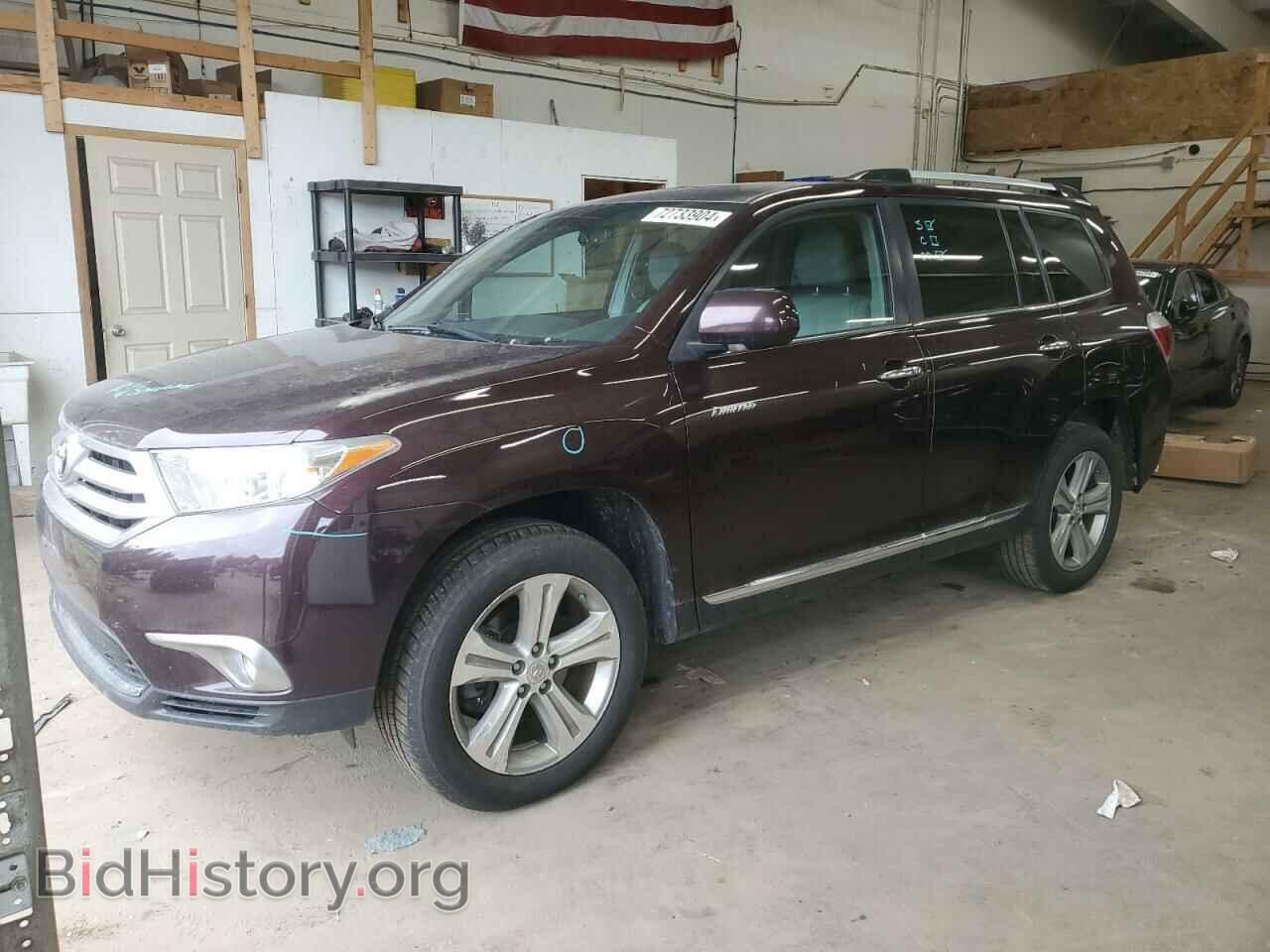 Фотография 5TDDK3EH5CS120678 - TOYOTA HIGHLANDER 2012