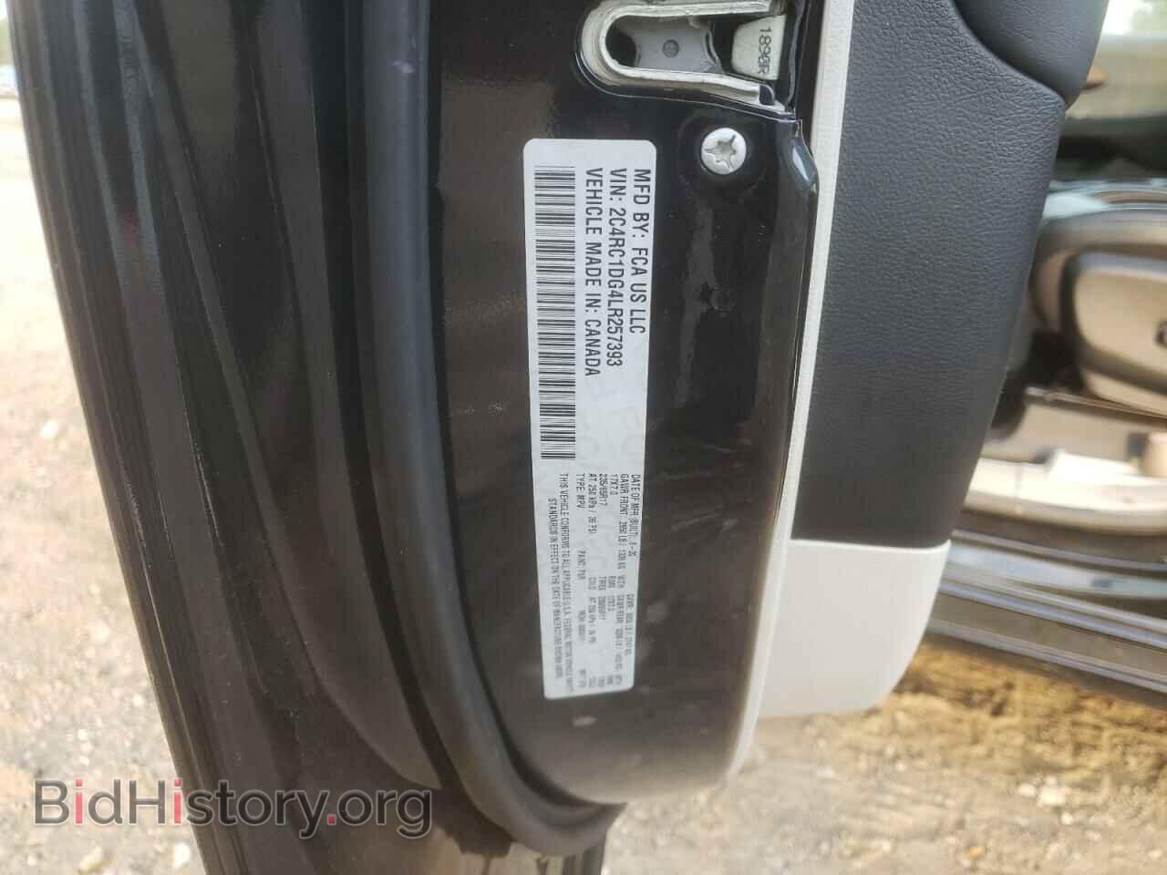 2020 CHRYSLER MINIVAN - VIN: 2C4RC1DG4LR257393 - Фото 12