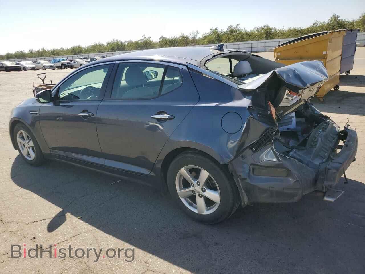 2015 KIA OPTIMA - VIN: 5XXGM4A76FG483720 - Фото 2