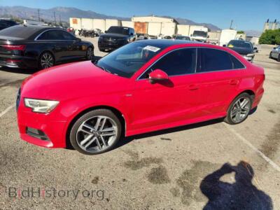 2017 Audi A3 PREMIUM PLUS, красный — VIN WAUGUGFF1H1033115, Copart