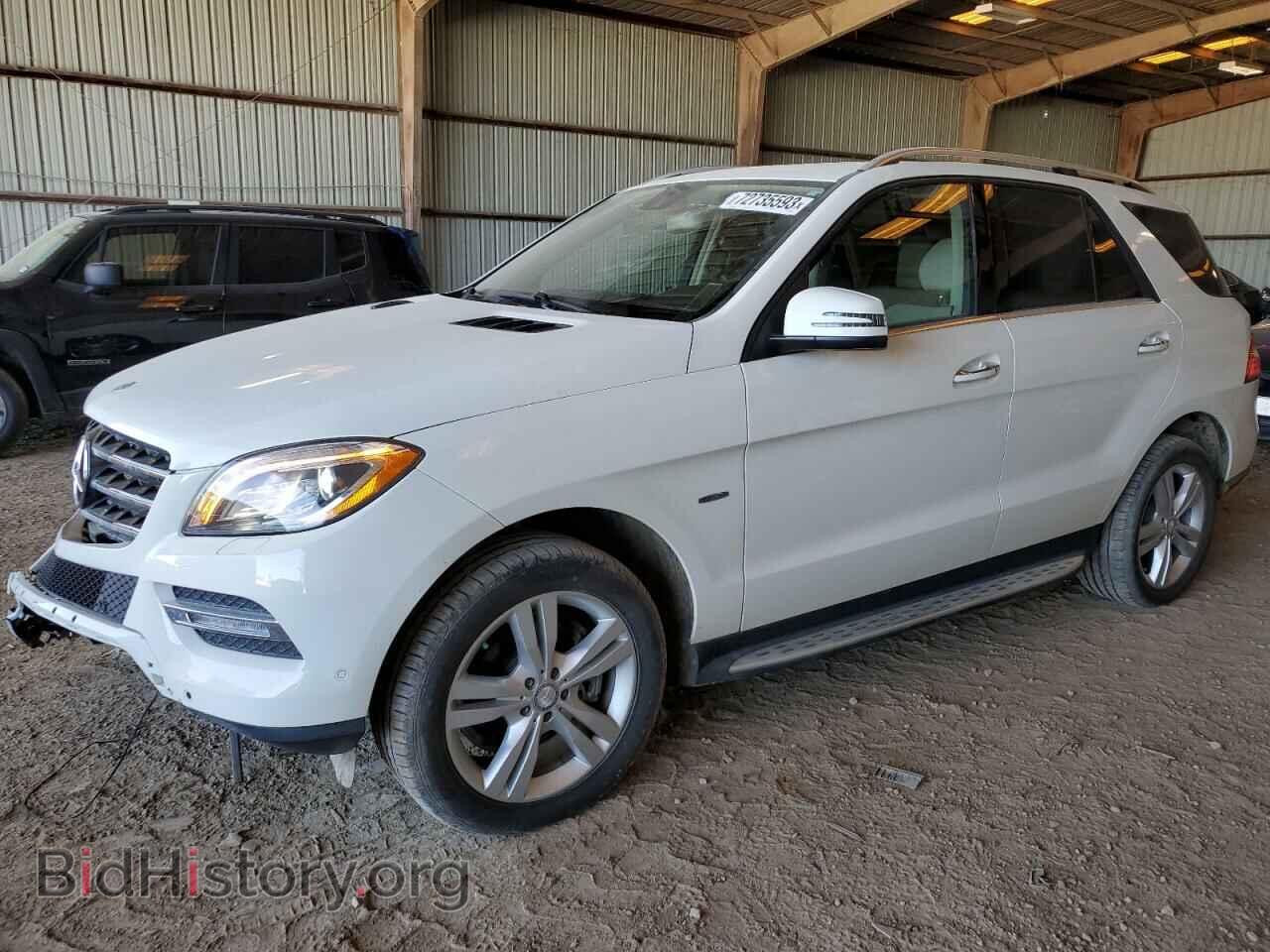 Photo 4JGDA5HB2CA088318 - MERCEDES-BENZ M-CLASS 2012